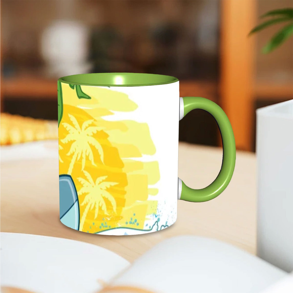 Surfboard Coffee Mug 11 oz. Free Shipping