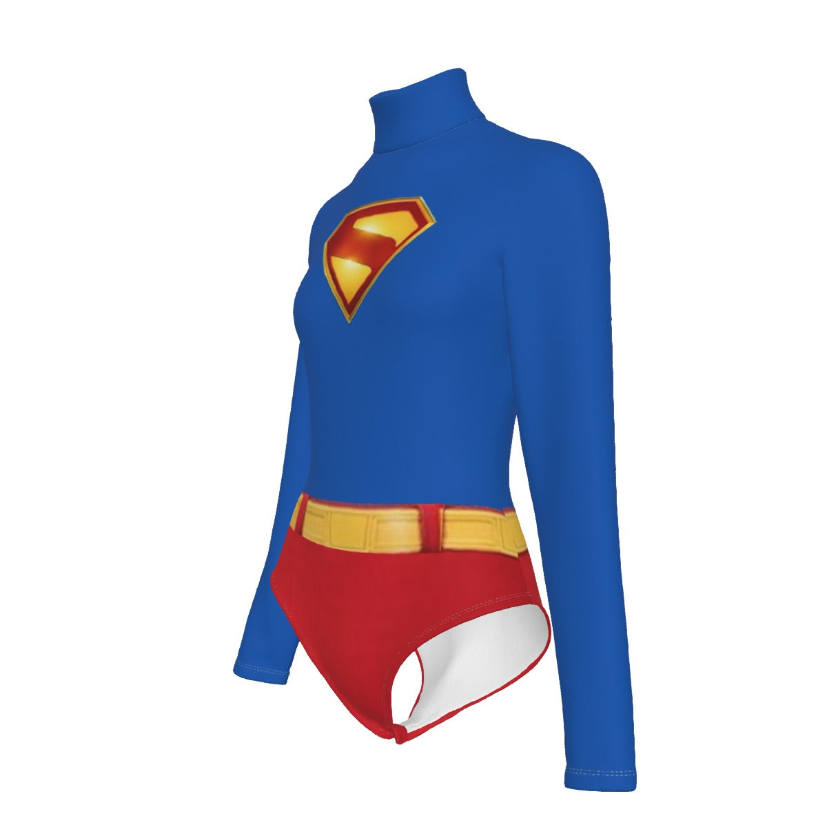 Cosplay Stretchy Long Sleeve Bodysuit