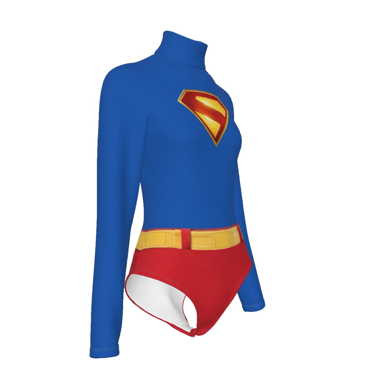 Cosplay Stretchy Long Sleeve Bodysuit