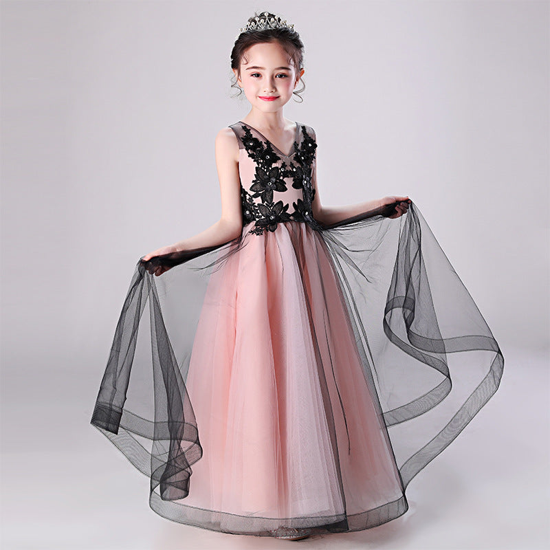 Girl's Dress long puffy skirt