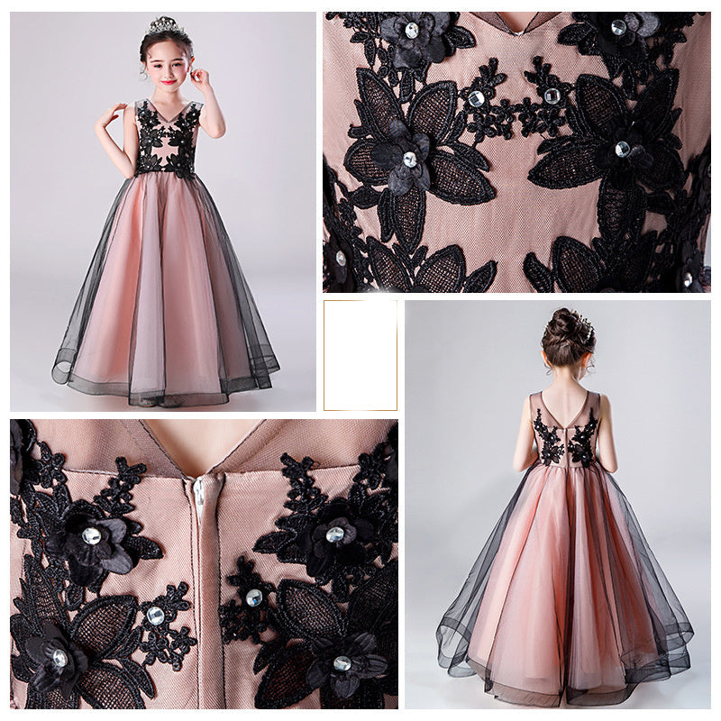 Girl's Dress long puffy skirt