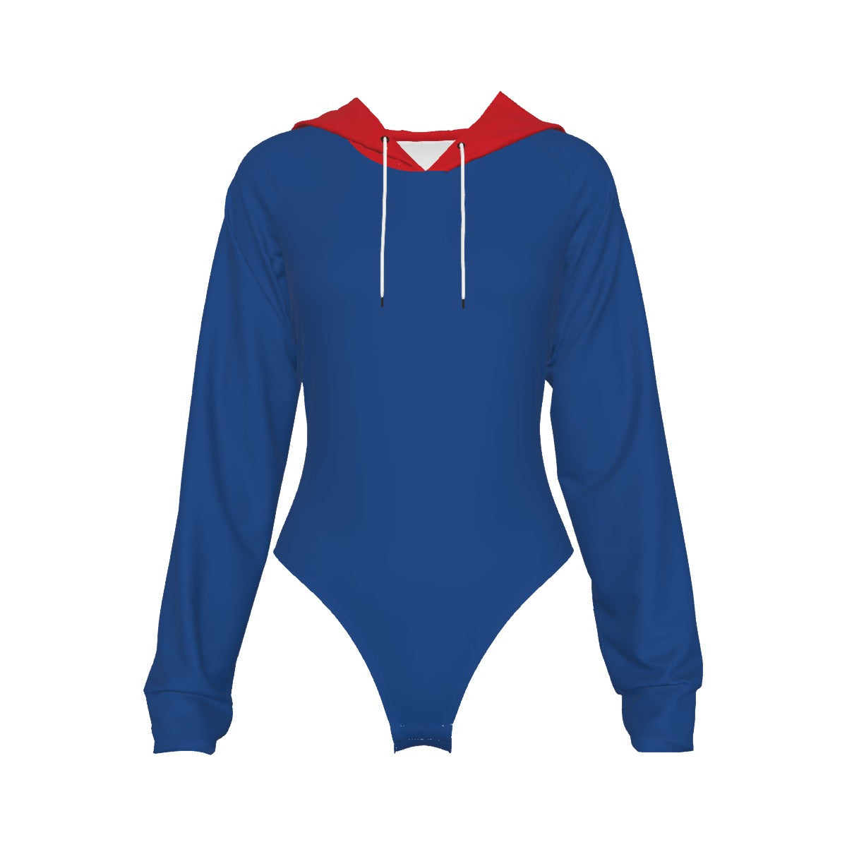 All-Over Print Women's Raglan Sleeve Hooded Bodysuit