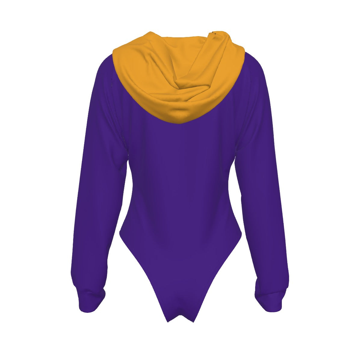 All-Over Print Women's Raglan Sleeve Hooded Bodysuit
