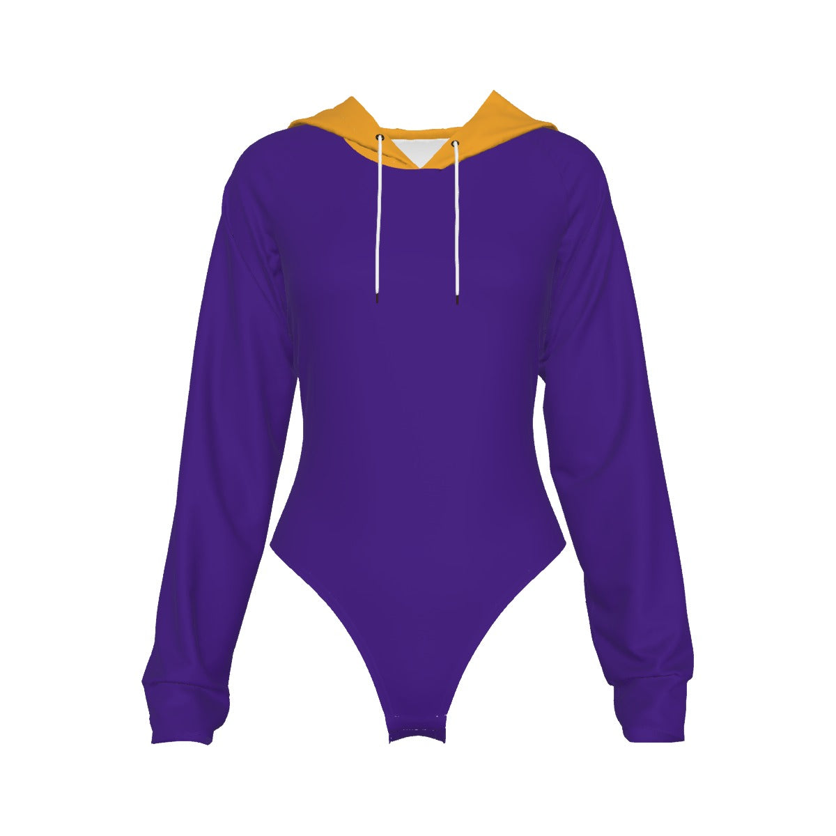 All-Over Print Women's Raglan Sleeve Hooded Bodysuit