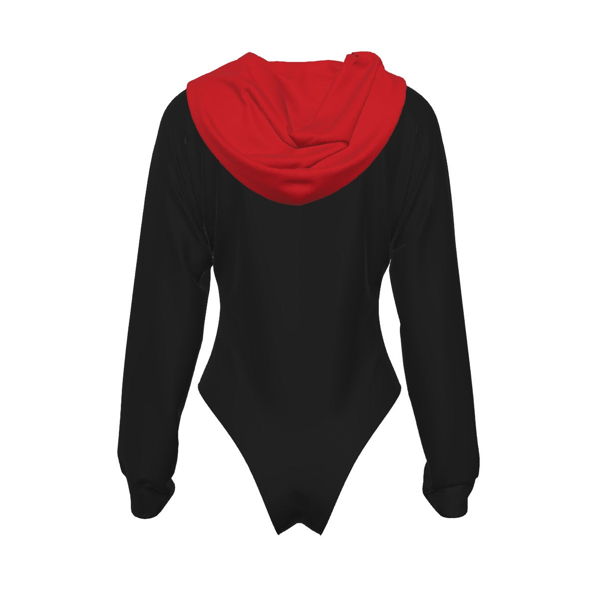 All-Over Print Women's Raglan Sleeve Hooded Bodysuit