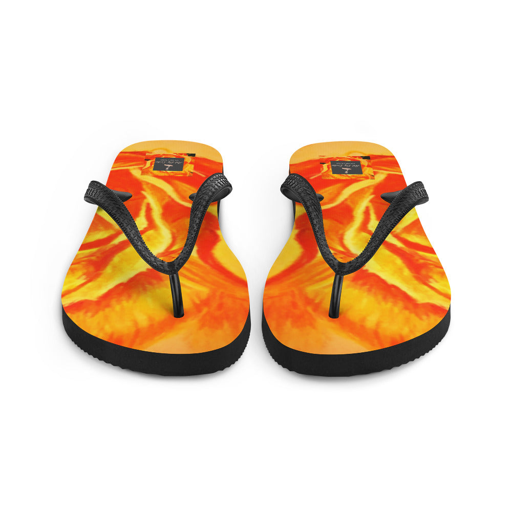 Flip-Flops Orange and Yellow