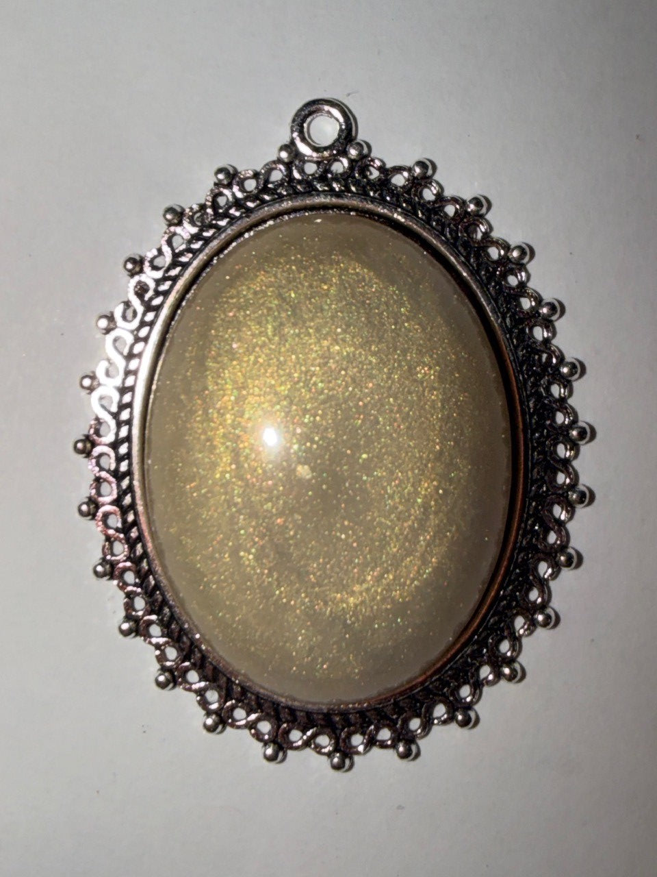 Pendant- Large Oval Many Color Options