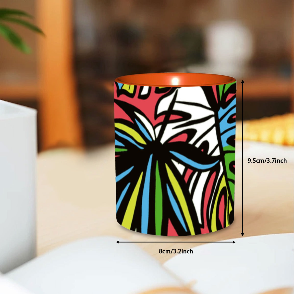 Funky Leaf Coffee Mug 11 oz Free Shipping