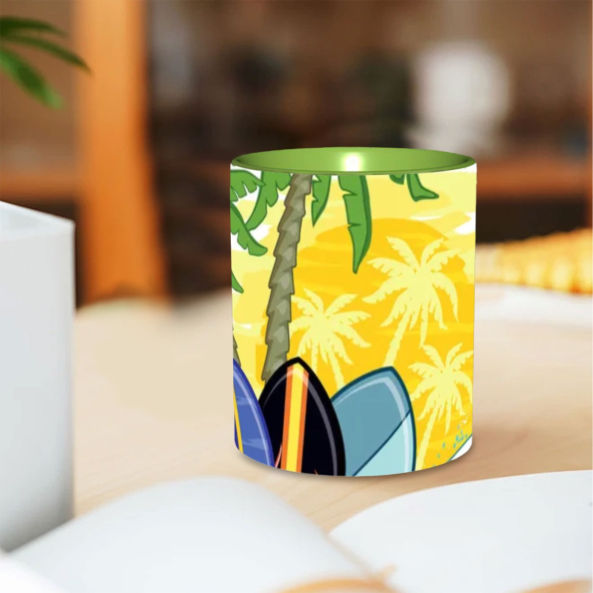Surfboard Coffee Mug 11 oz. Free Shipping