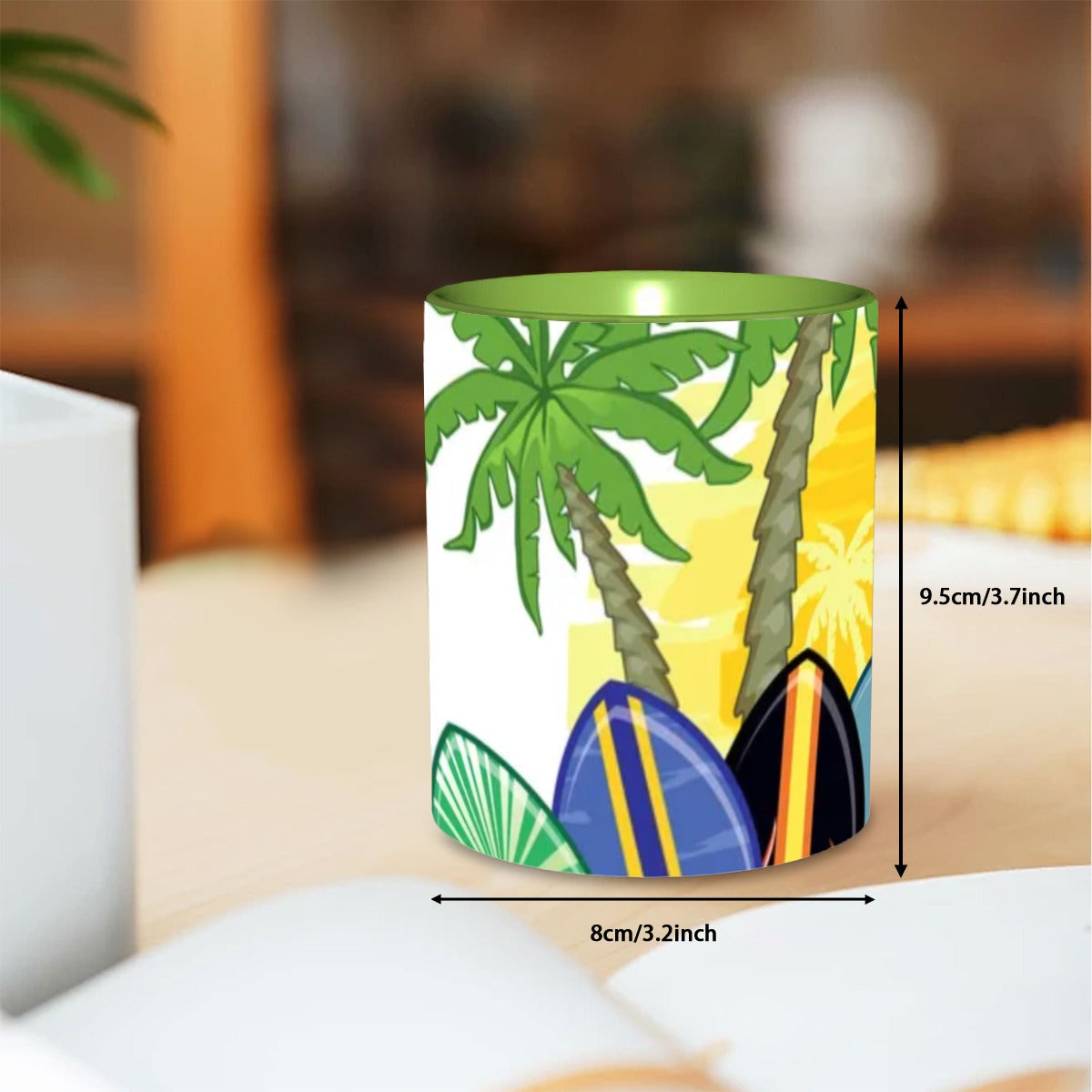 Surfboard Coffee Mug 11 oz. Free Shipping