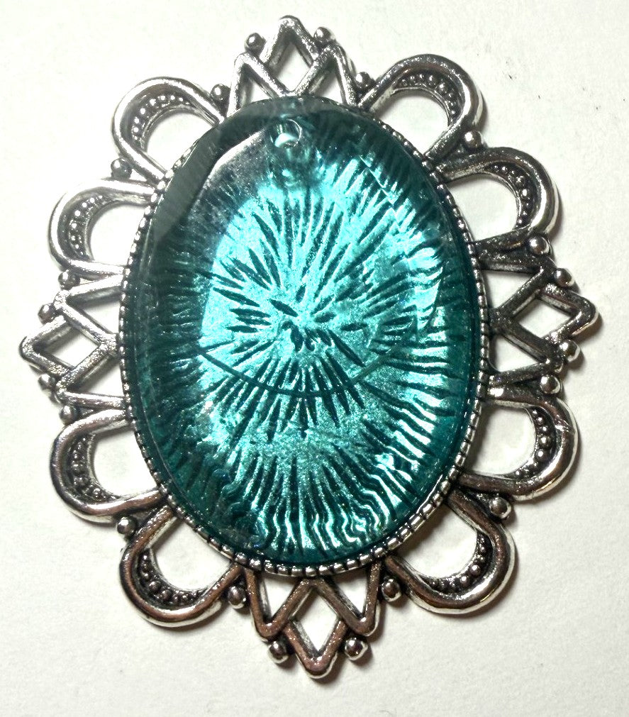 Pendant- Large Oval Custom Designed