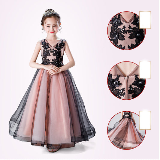 Girl's Dress long puffy skirt