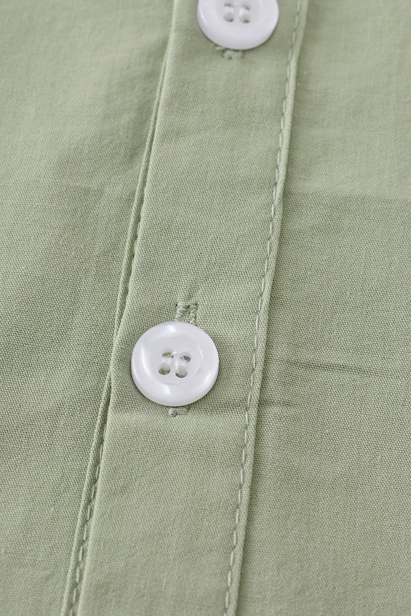 Lemongrass button-downs pocket boy shirt