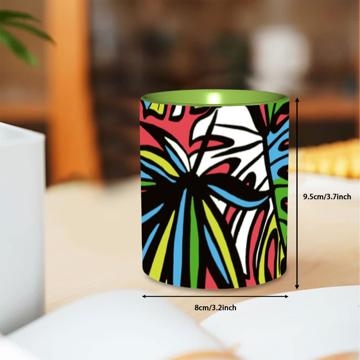 Funky Leaf Coffee Mug 11 oz Free Shipping