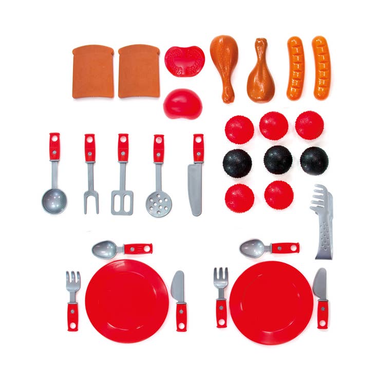 Paradiso Toys Barbecue Party Set with 30 Accessories