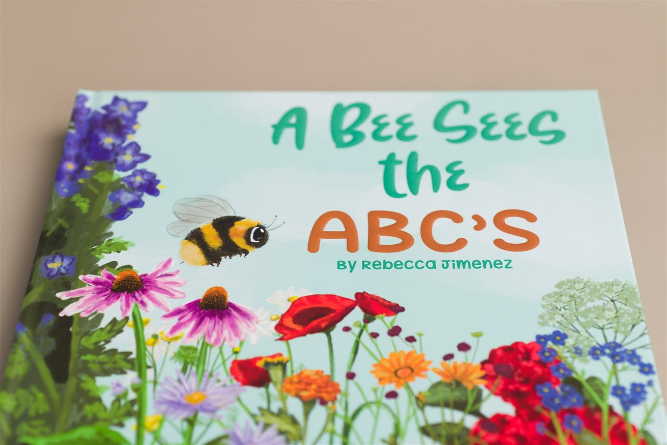 A Bee Sees the Abc's Hardback Children's Book