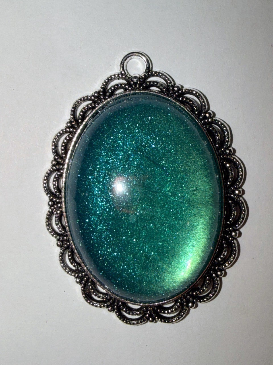 Pendant- Large Oval Many Color Options
