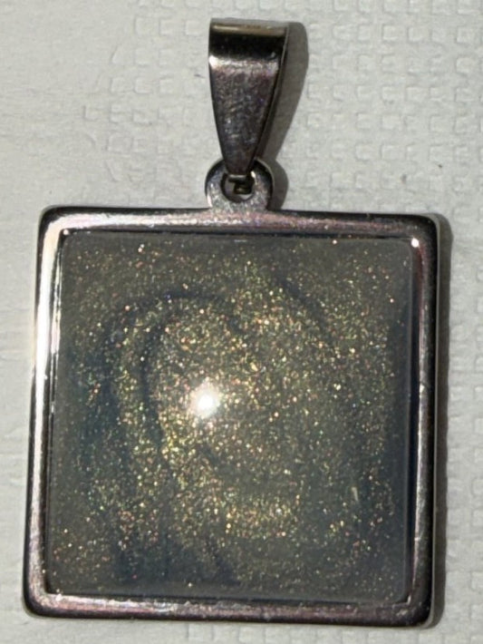 Pendant- Medium Square- Multiple Colors