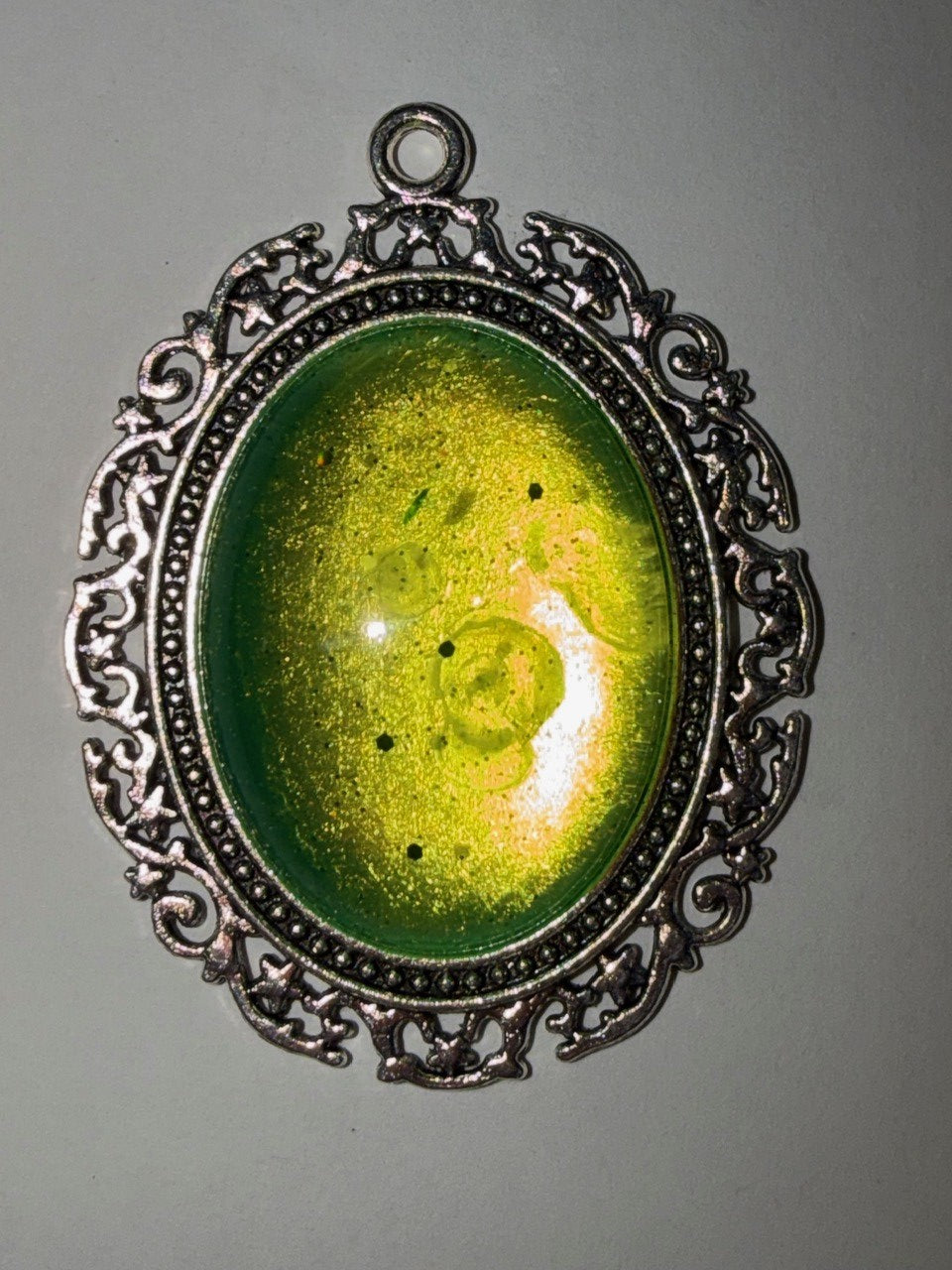 Pendant- Large Oval Many Color Options