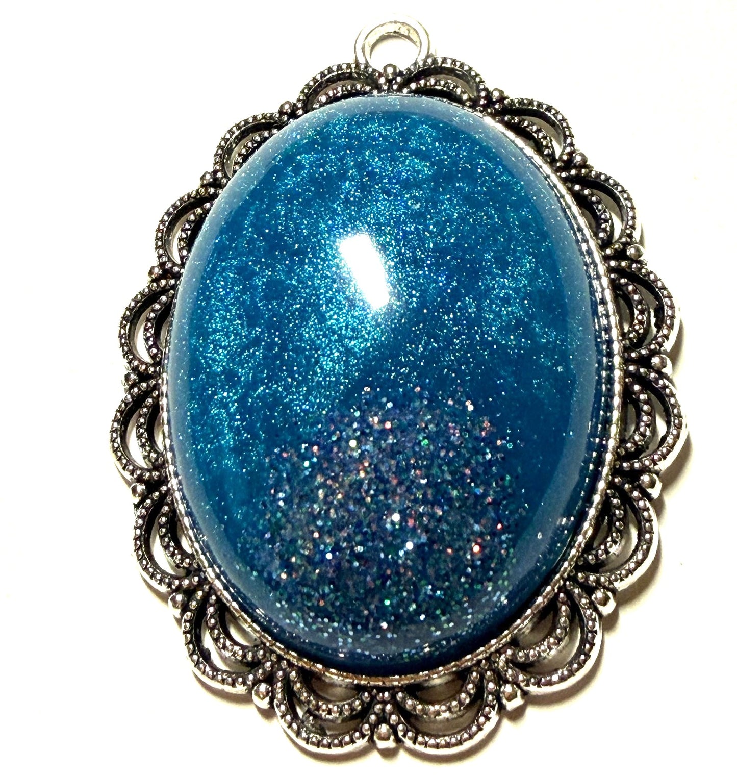 Pendant- Large Oval Custom Designed