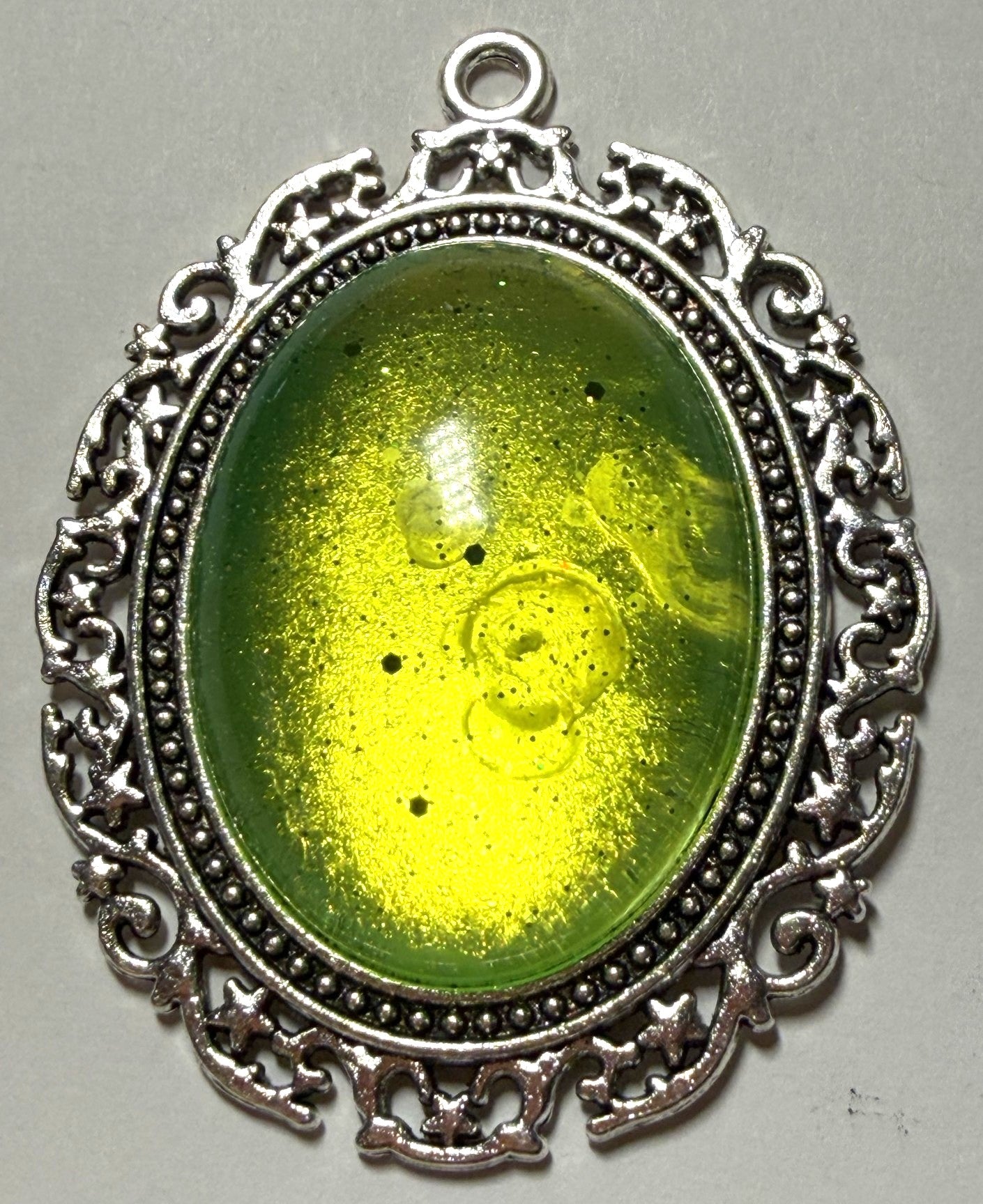Pendant- Large Oval Custom Designed