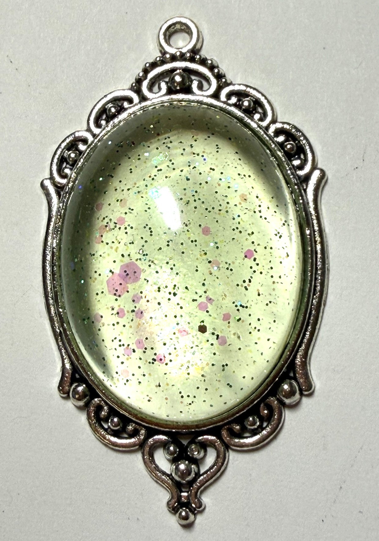 Pendant- Large Oval Custom Designed