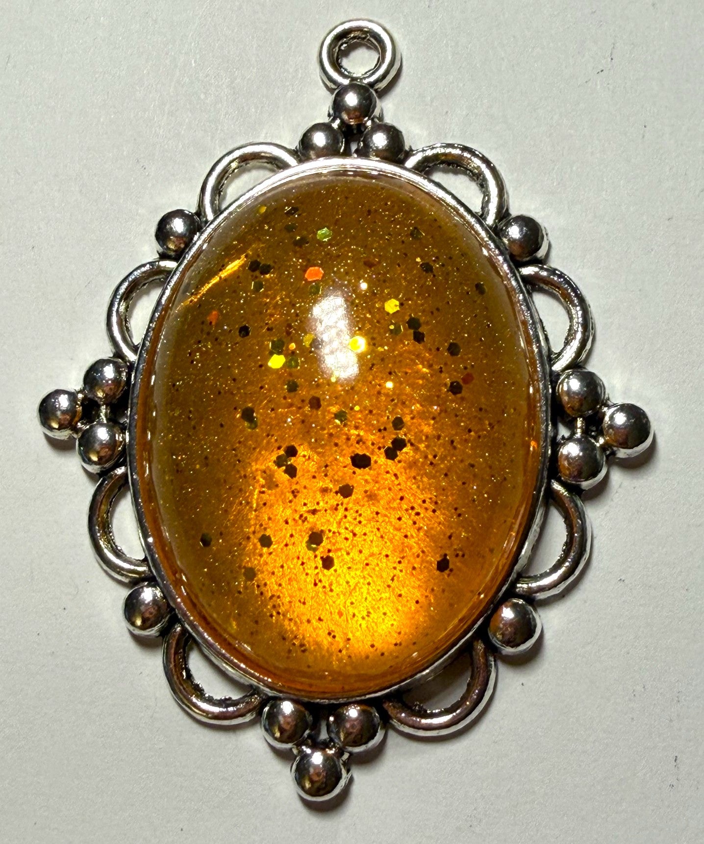 Pendant- Large Oval Custom Designed