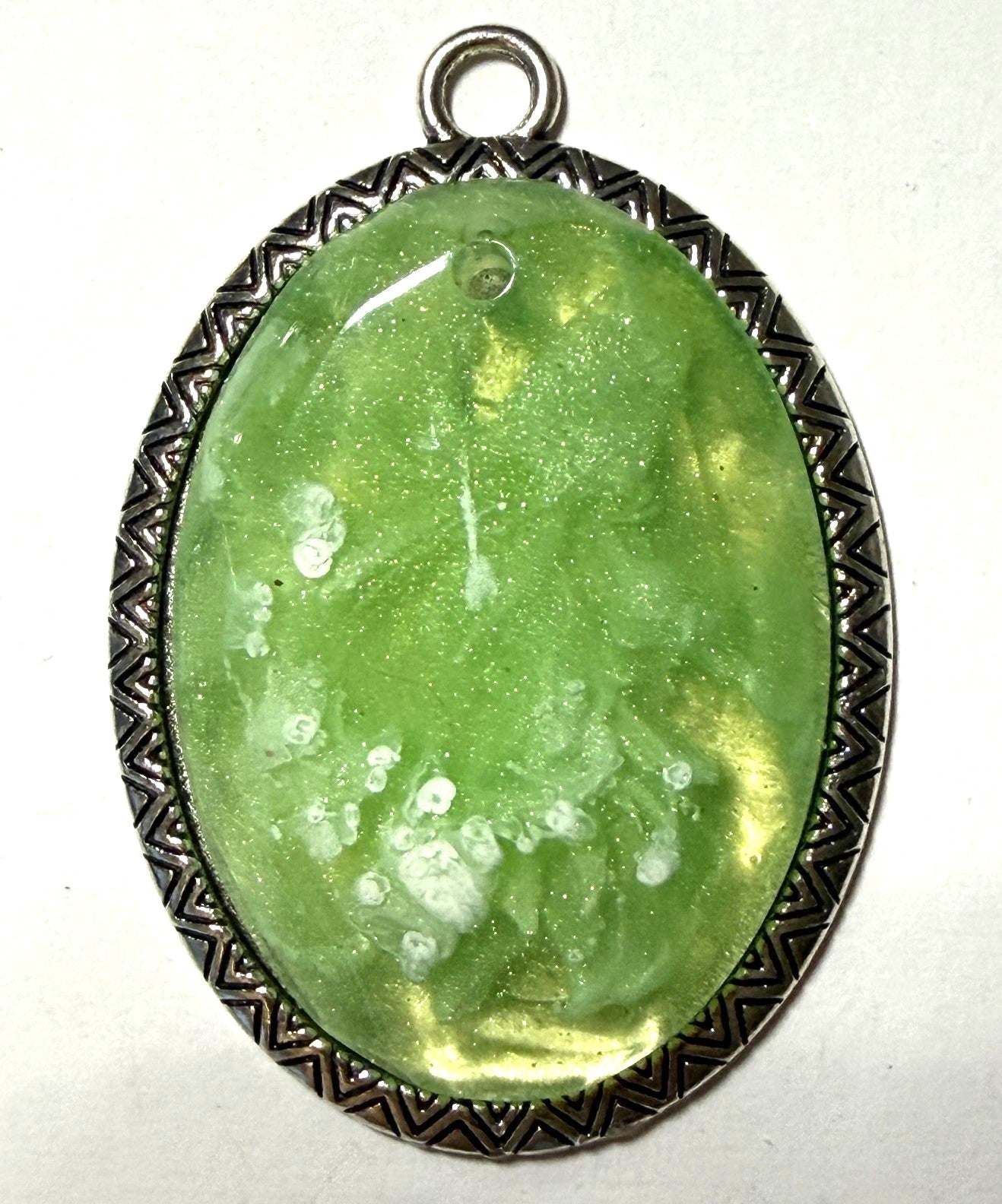 Pendant- Large Oval Custom Designed