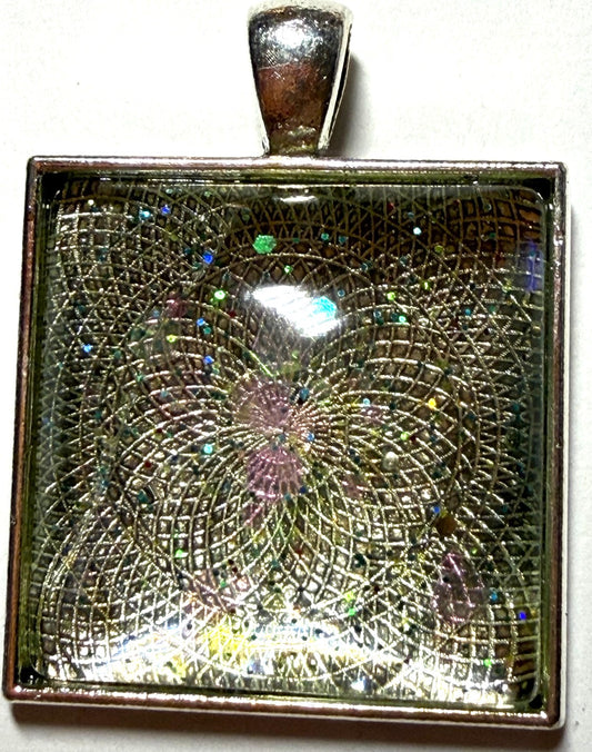 Pendant- Large Square Multiple Design Options