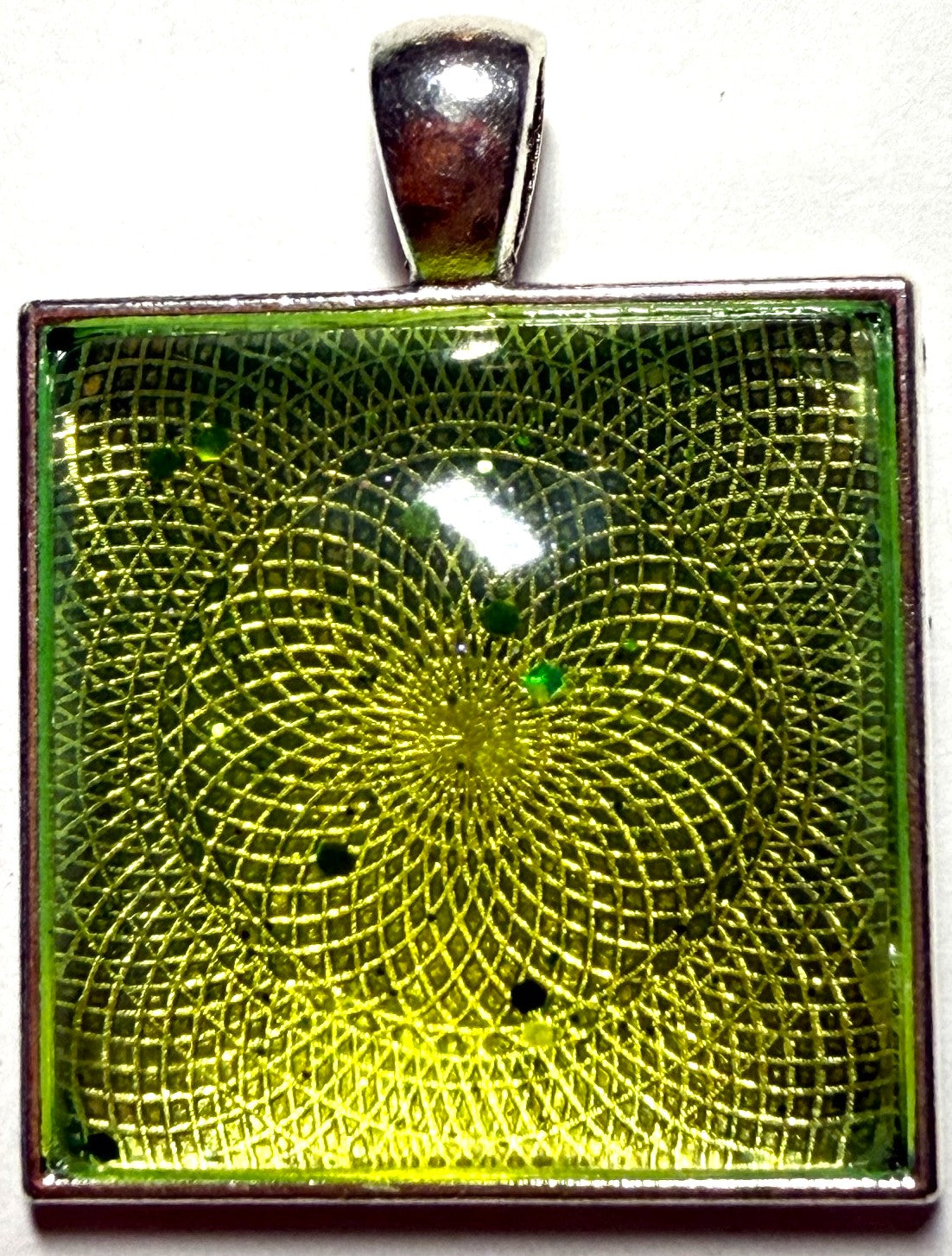 Pendant- Large Square Custom Designed