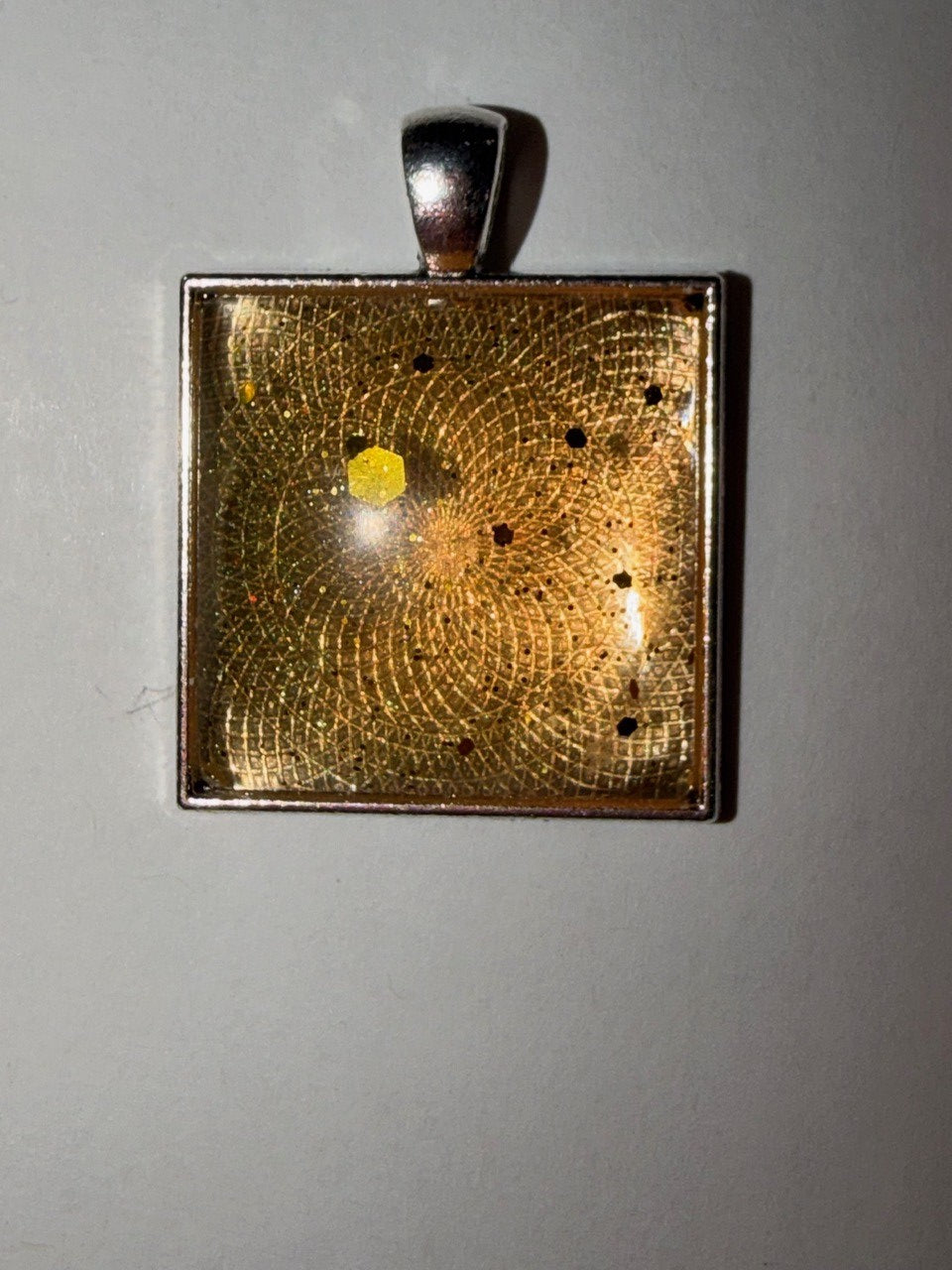 Pendant- Large Square Many Colors