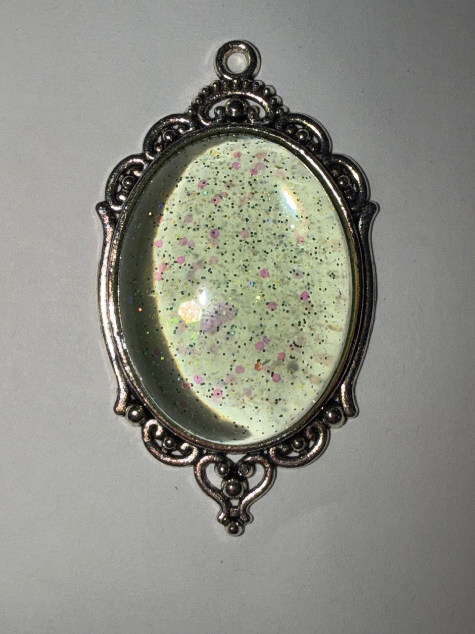 Pendant- Large Oval Many Color Options