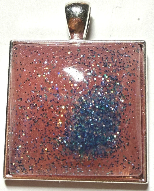 Pendant- Large Square Custom Designed