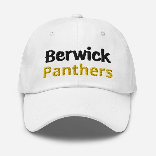 Berwick Panthers white baseball cap