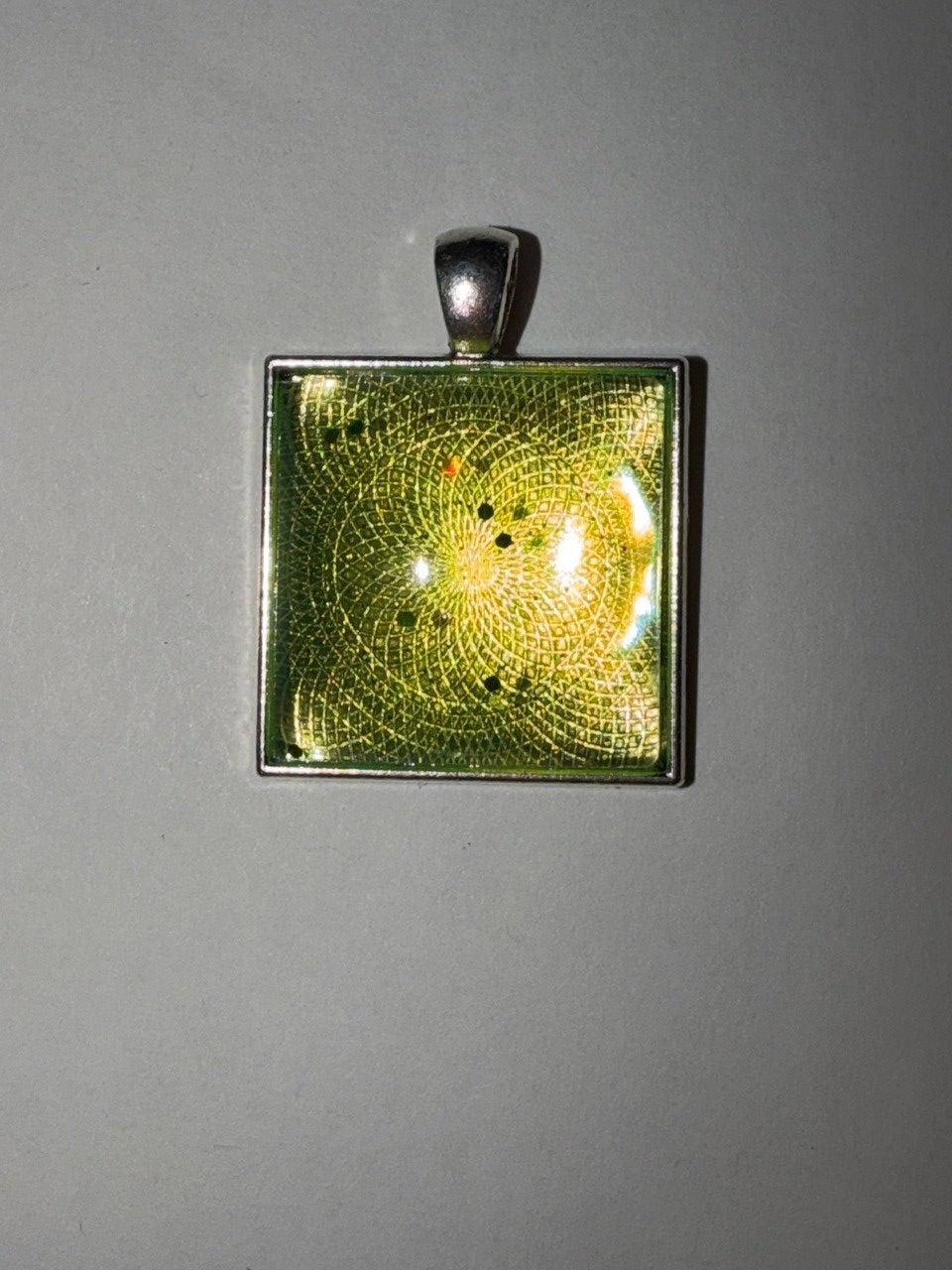 Pendant- Large Square Many Colors