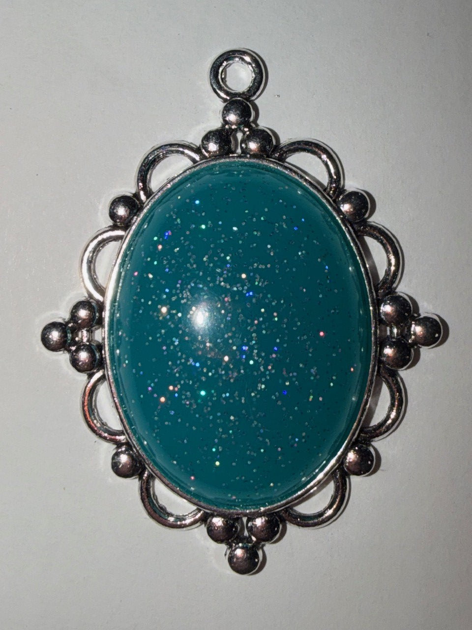 Pendant- Large Oval Many Color Options