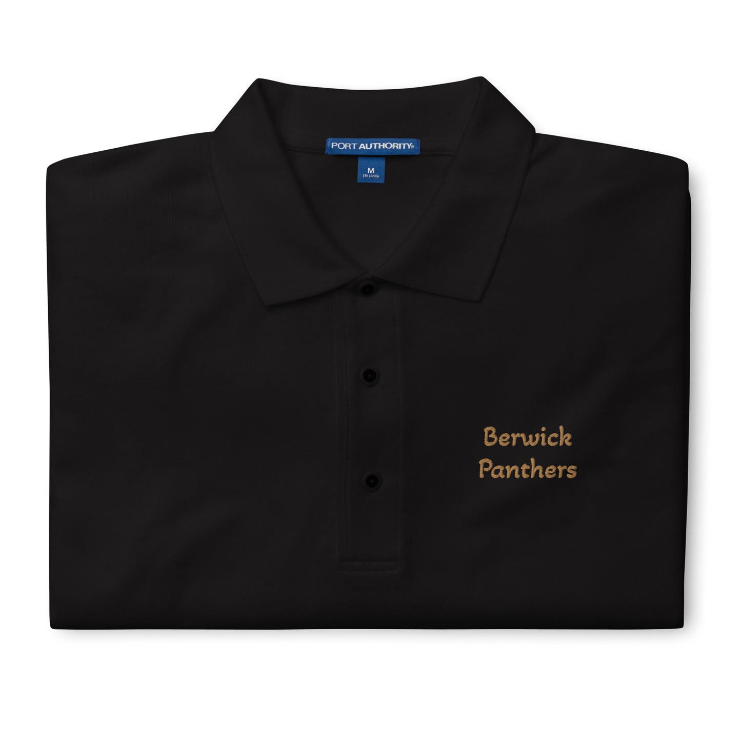 Berwick Panthers Port Authority Men's Premium Polo Black