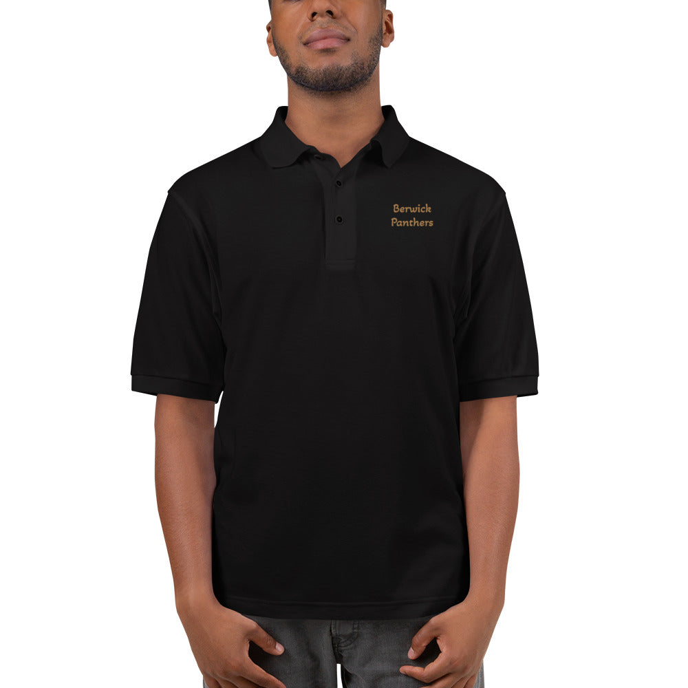 Berwick Panthers Port Authority Men's Premium Polo Black