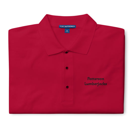 Patterson Lumberjack Port Authority Men's Premium Polo Maroon