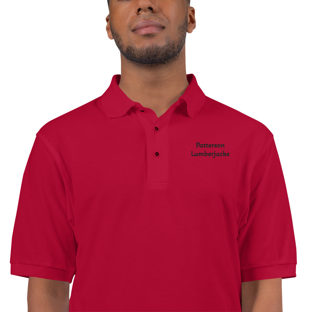 Patterson Lumberjack Port Authority Men's Premium Polo Maroon