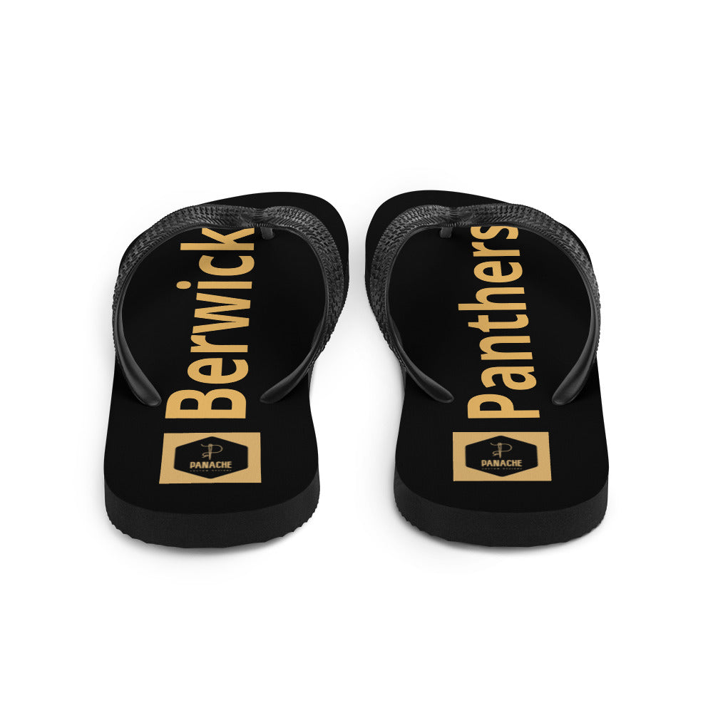 Berwick Panthers Flip-Flops Black