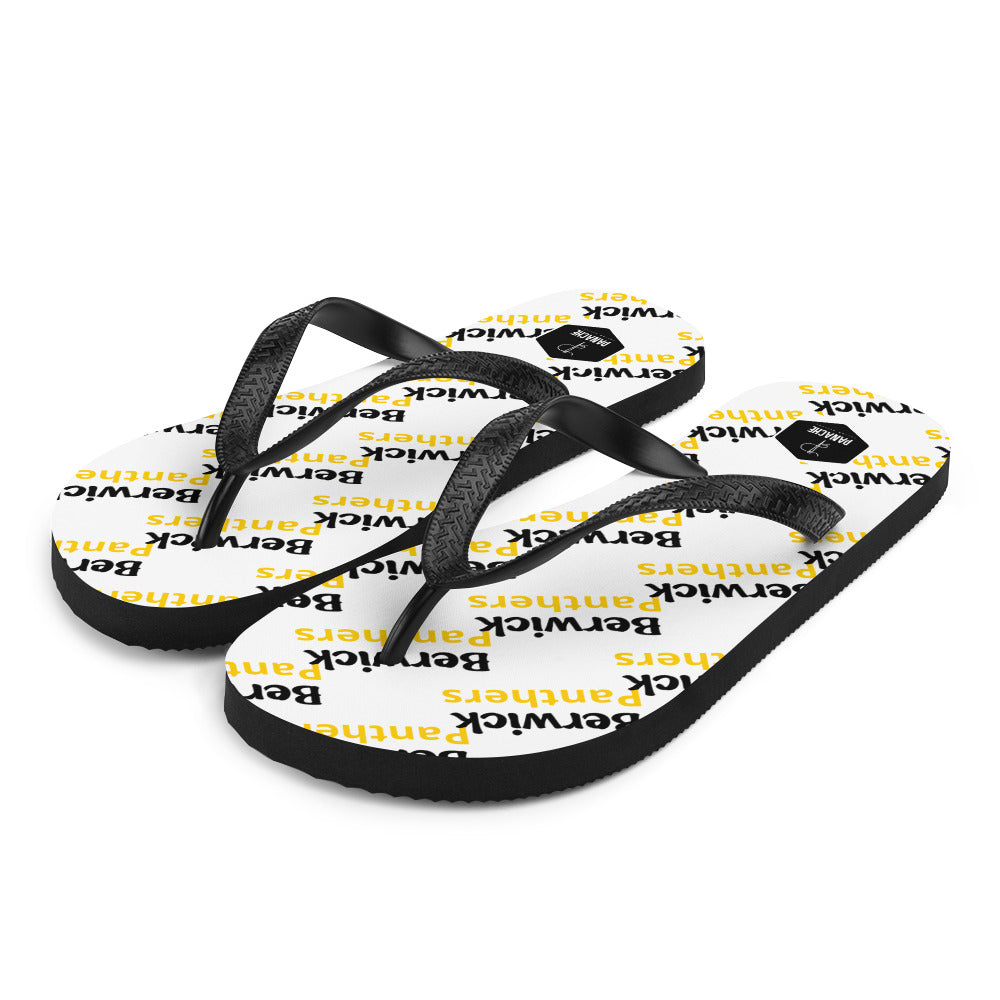 Berwick Panthers Flip-Flops Black & Gold