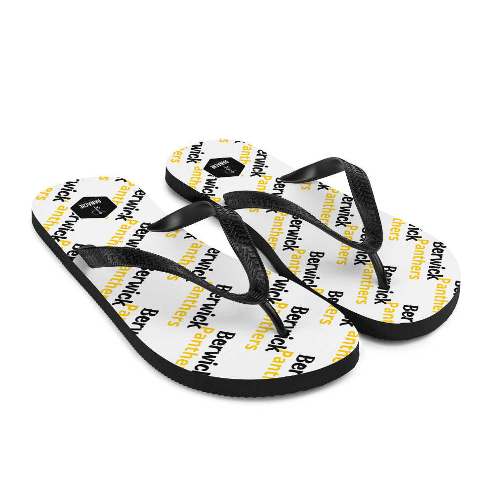 Berwick Panthers Flip-Flops Black & Gold