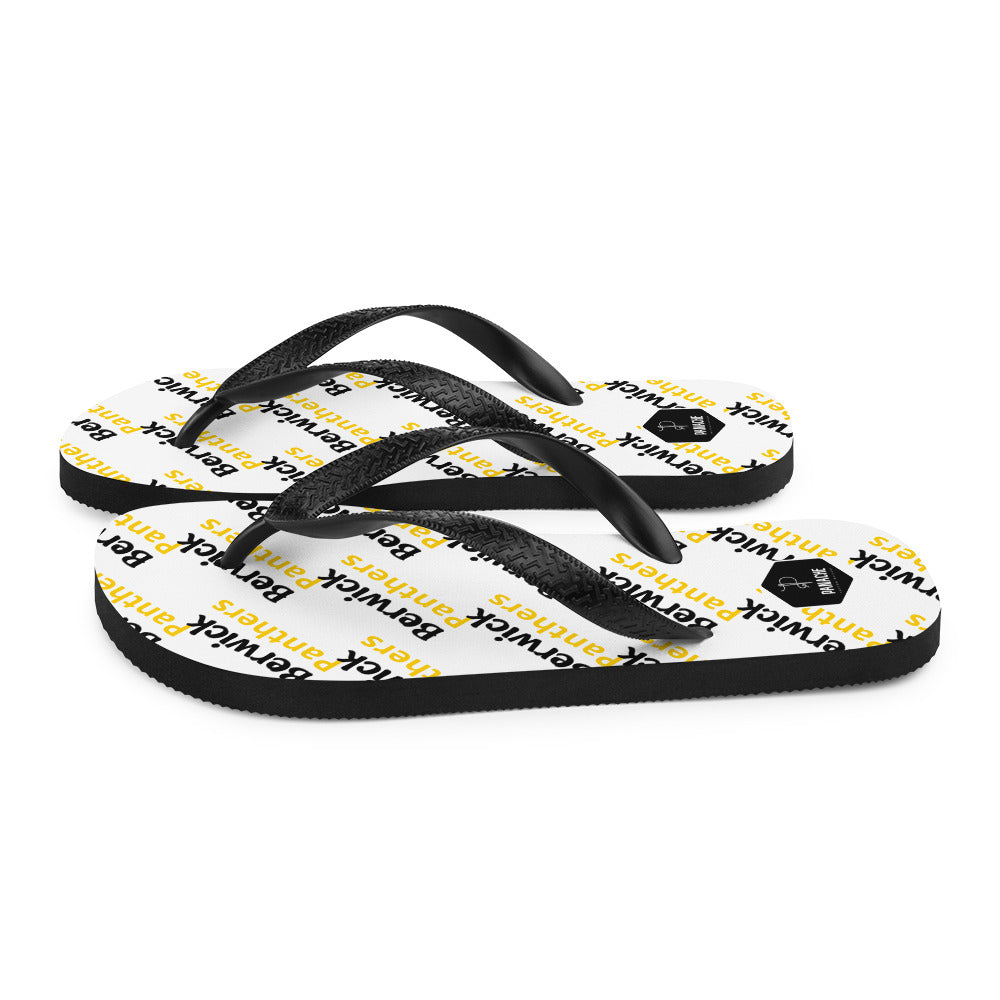 Berwick Panthers Flip-Flops Black & Gold