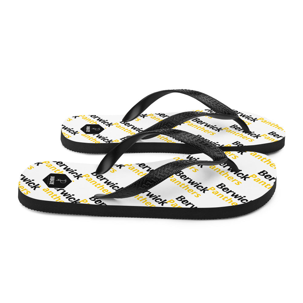 Berwick Panthers Flip-Flops Black & Gold