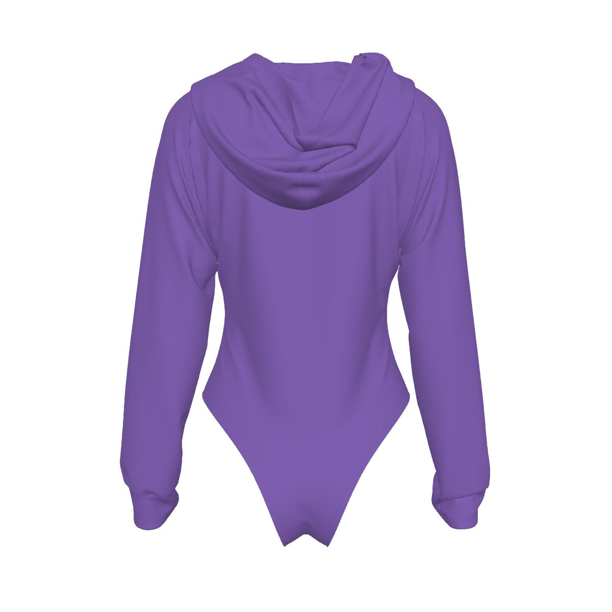 Unisex Raglan Sleeve Hooded Bodysuit