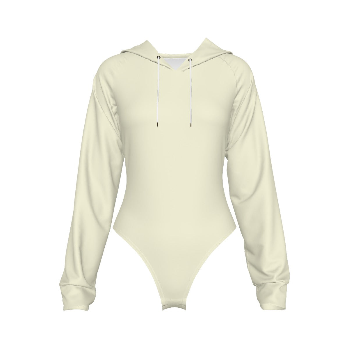 Unisex Raglan Sleeve Hooded Bodysuit