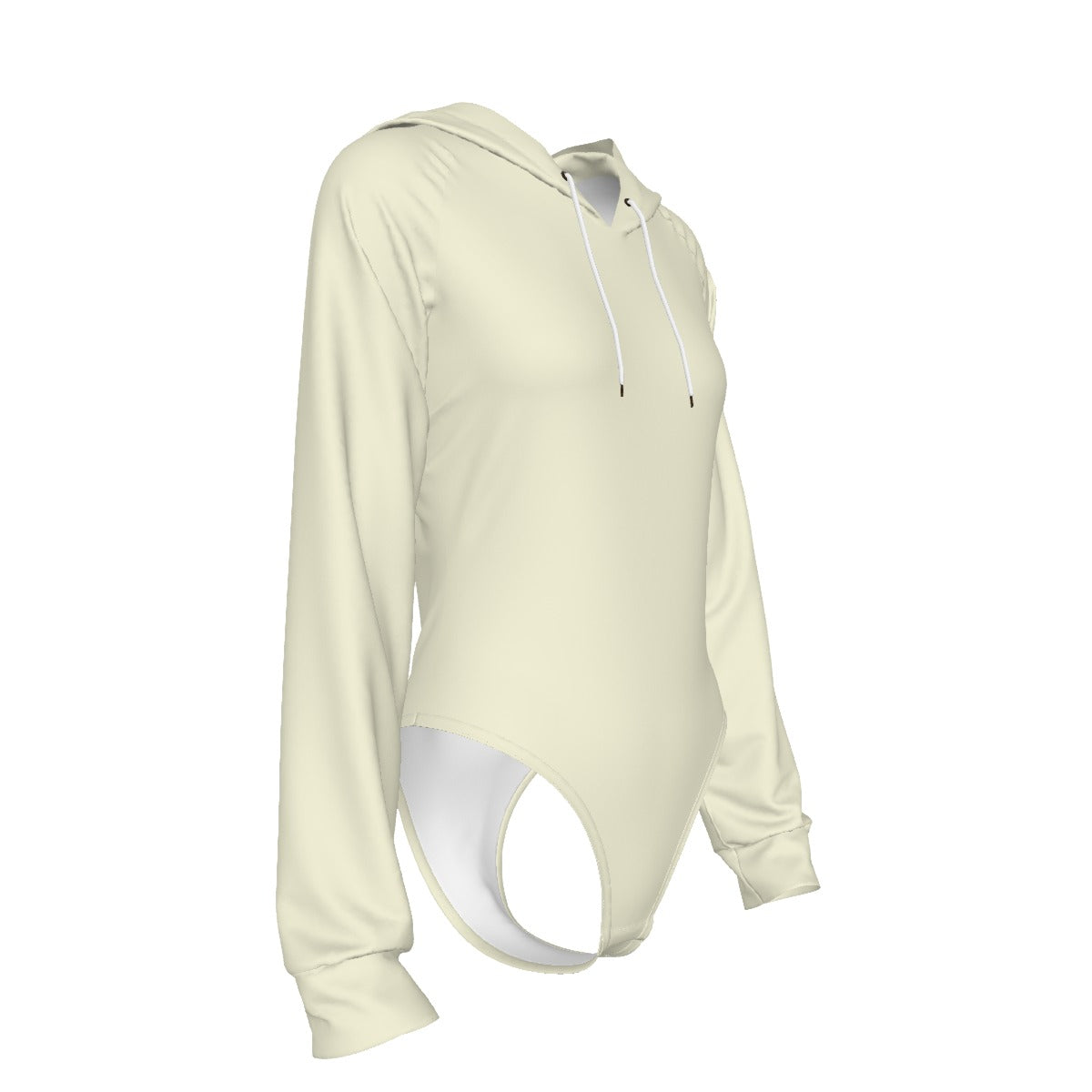 Unisex Raglan Sleeve Hooded Bodysuit