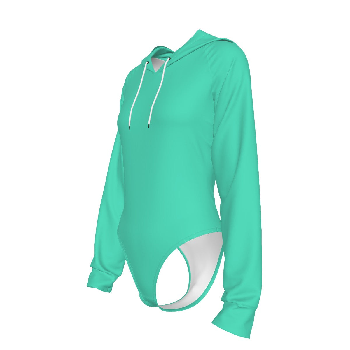 Unisex Raglan Sleeve Hooded Bodysuit- Free Shipping