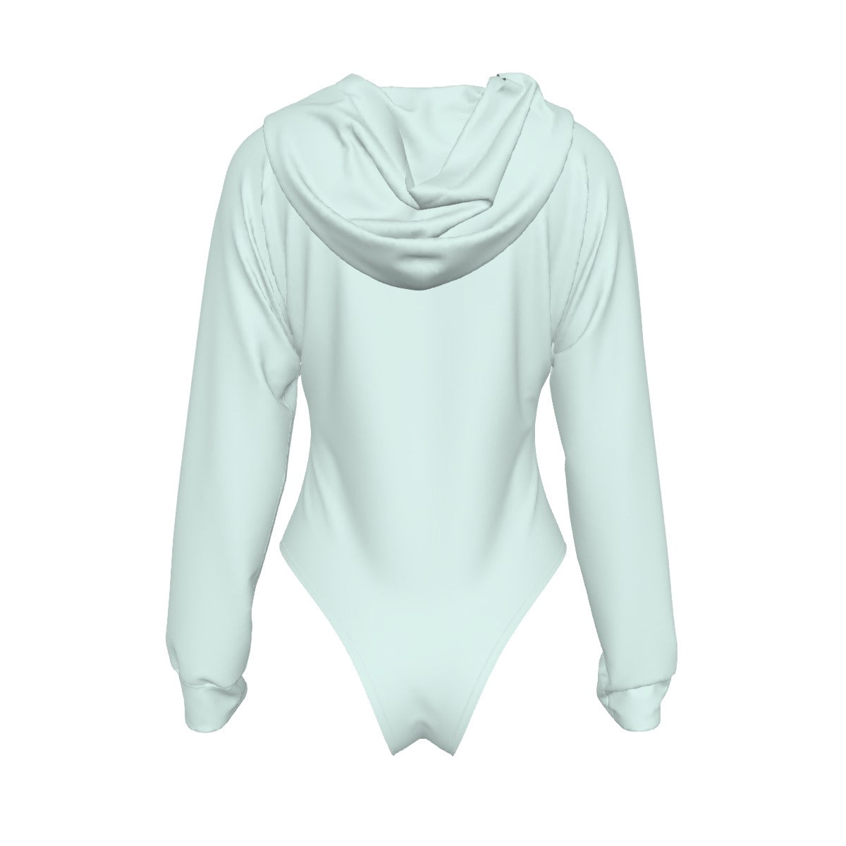 Unisex Raglan Sleeve Hooded Bodysuit
